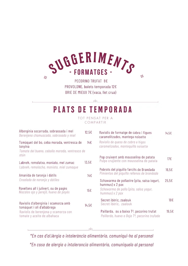 Menu_La Mamarratxa Bistrot_Molins de Rei_image_2