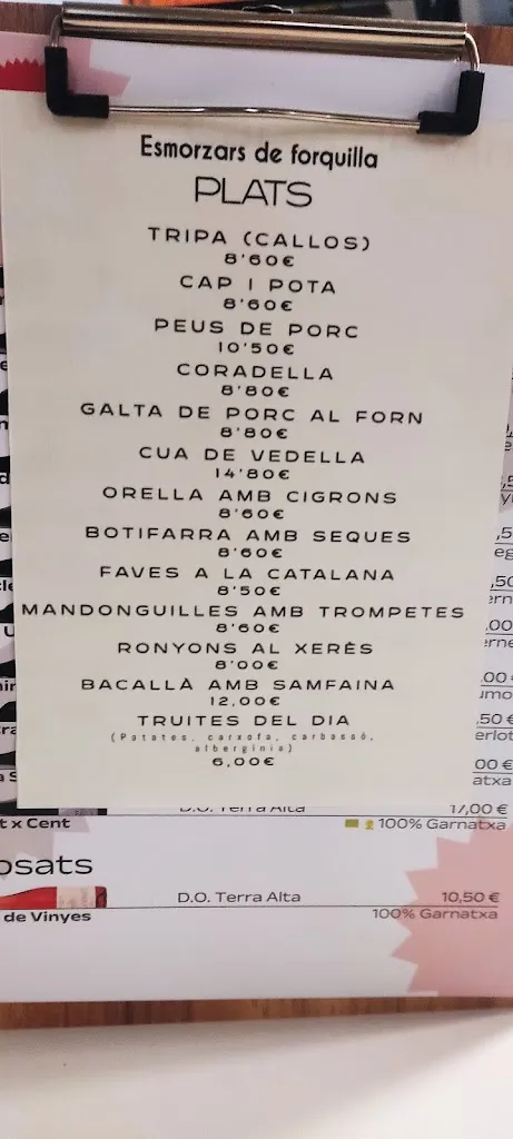 Menu_Cal Mingo_Molins de Rei_image_1