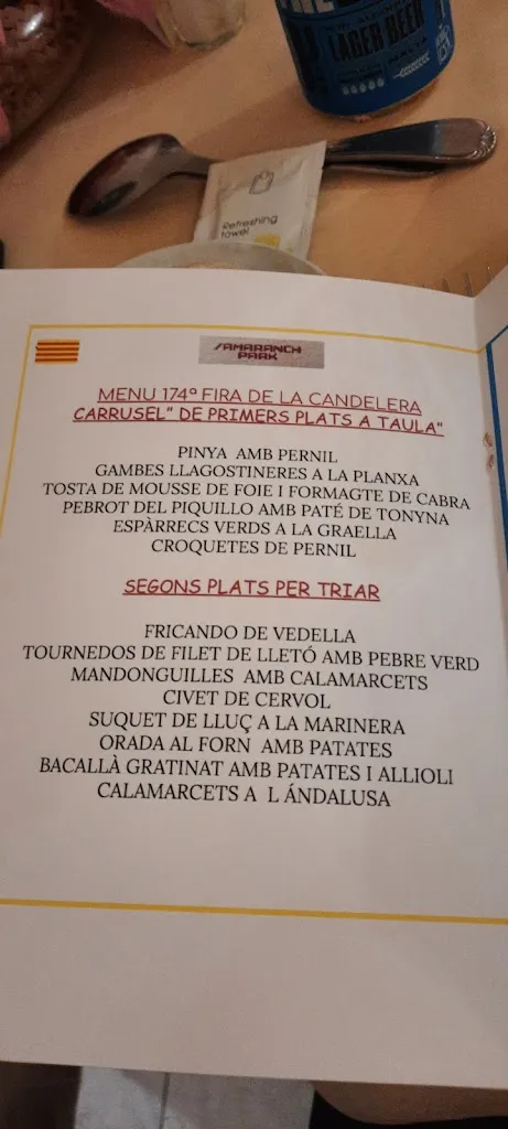 Menu_Samaranch Park_Molins de Rei_immagine_3