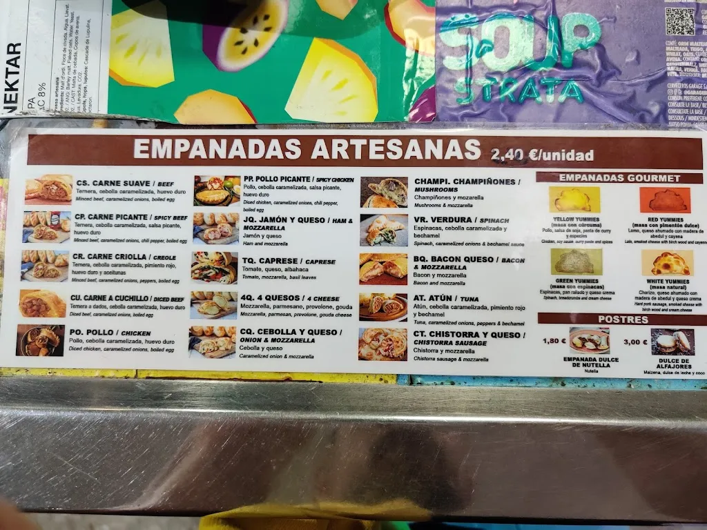 Menu_Pork's House_Molins de Rei_image_2