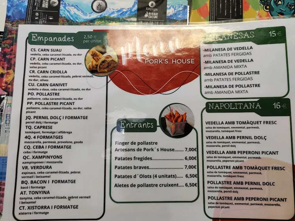Menu_Pork's House_Molins de Rei_image_4