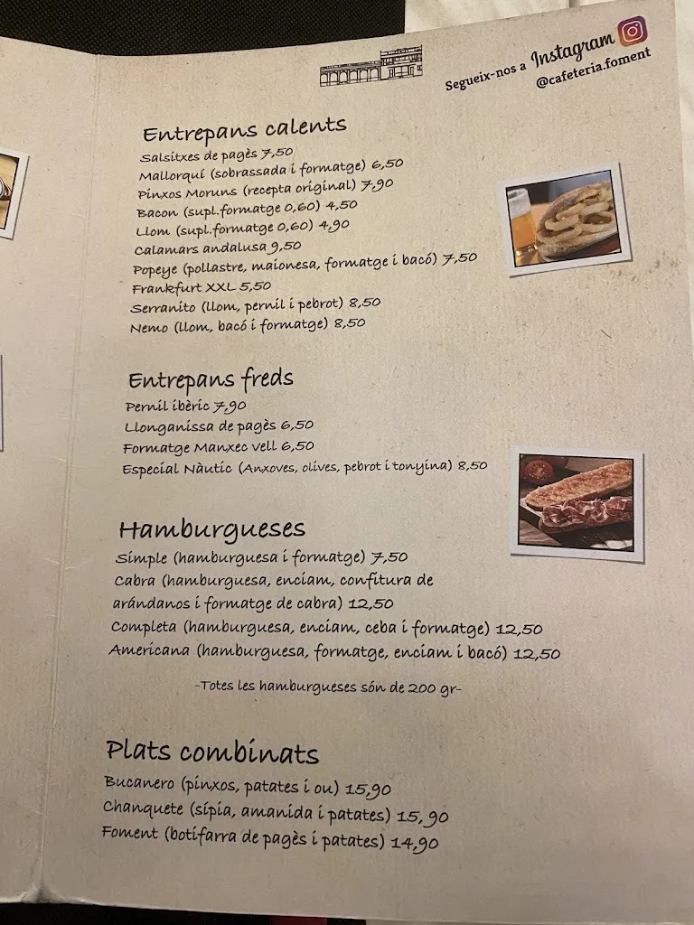 Menu_Restaurant El Foment_Molins de Rei_image_1