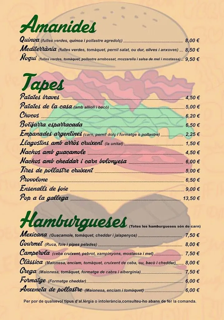 Menu_El Ñoqui Restobar_Molins de Rei_image_2