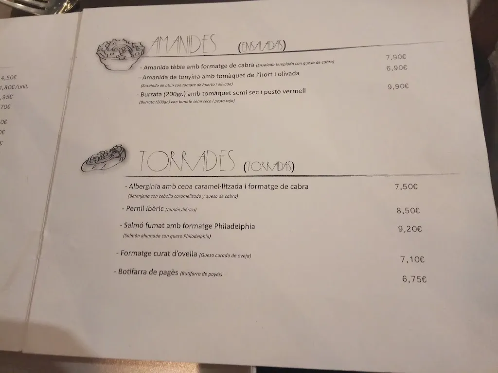 Menu_La Llauna_Molins de Rei_image_1