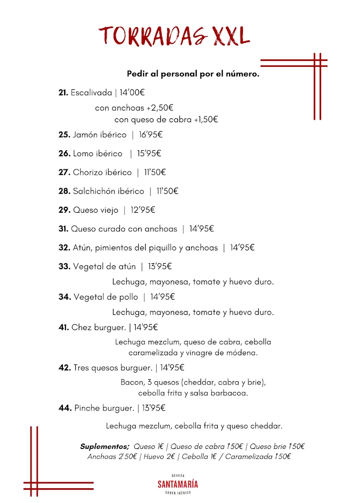 Menu_Dehesa De Santa María De Molins De Rei_Molins de Rei_image_4