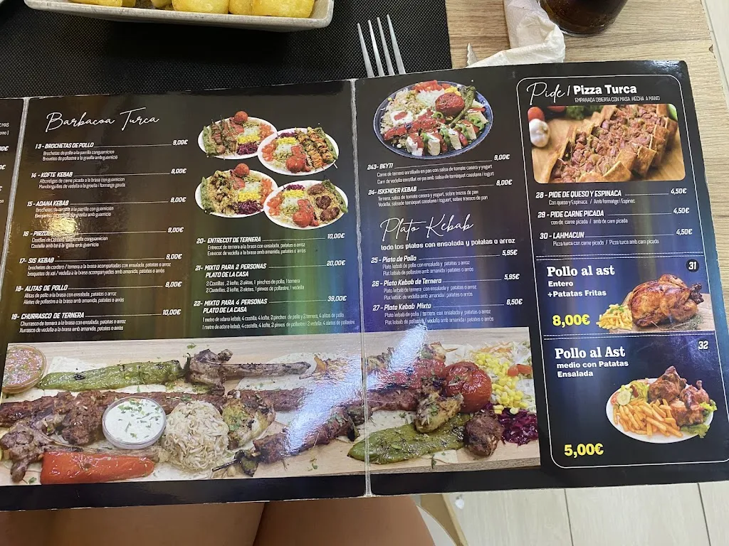 Menu_A La Turca Resturante_Molins de Rei_image_2