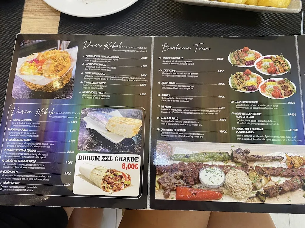 Menu_A La Turca Resturante_Molins de Rei_image_3