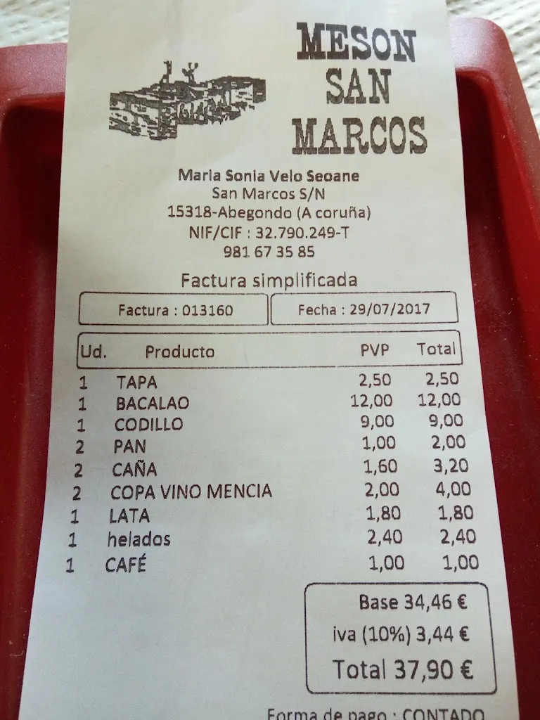 pedro faraldo_Meson San Marcos_Abegondo_review