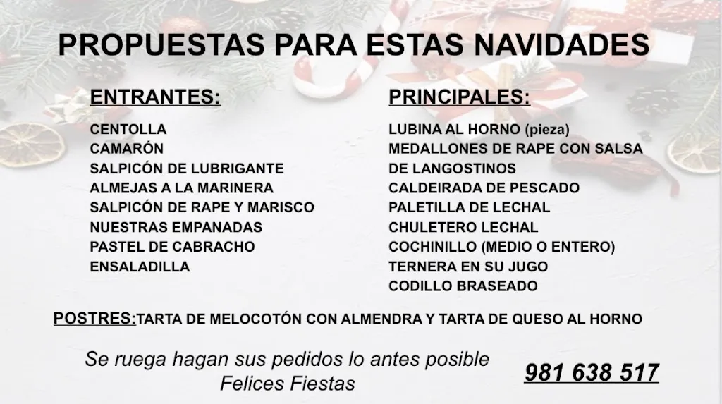 Menu_El Mirador del Madrileño_Oleiros_image_1