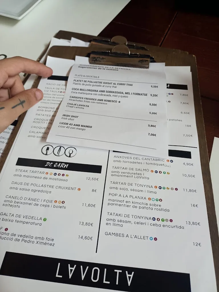 Menu_Restaurant LaVolta_Molins de Rei_image_3