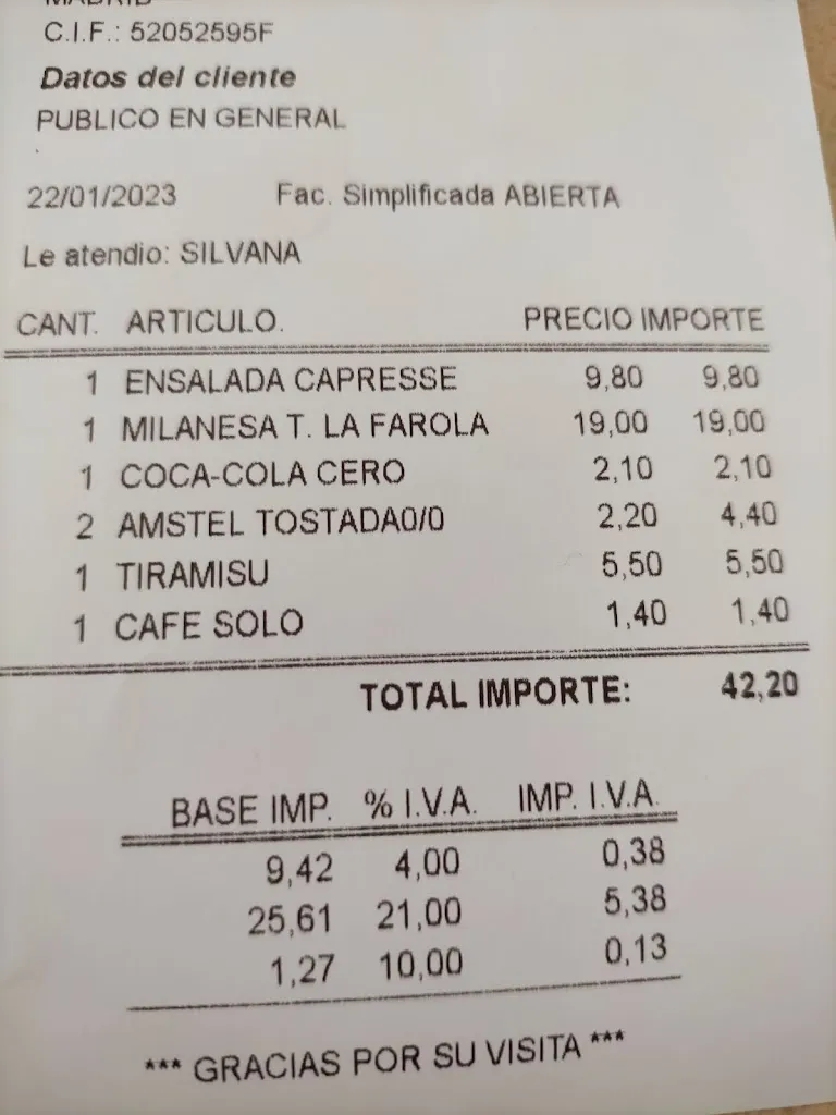 Carmen Marcos_La Farola_Navas_review