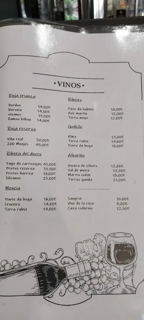 Menu_Restaurante Vila do Couto_Oleiros_image_1