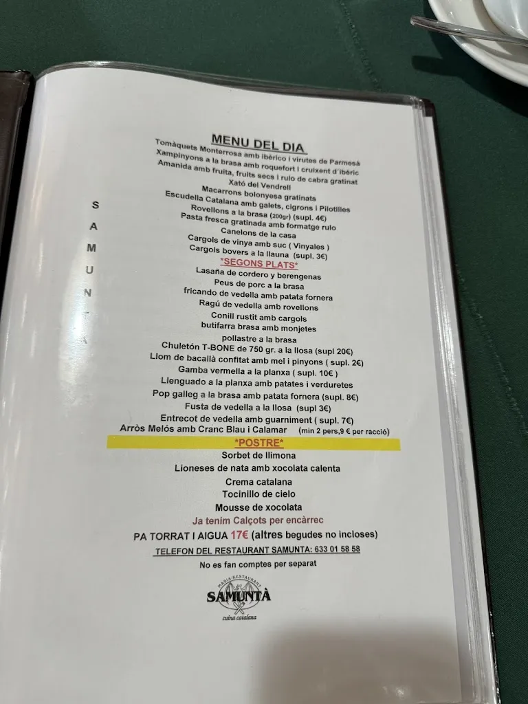 Menu_Restaurant Masia Samuntà_Òdena_immagine_3