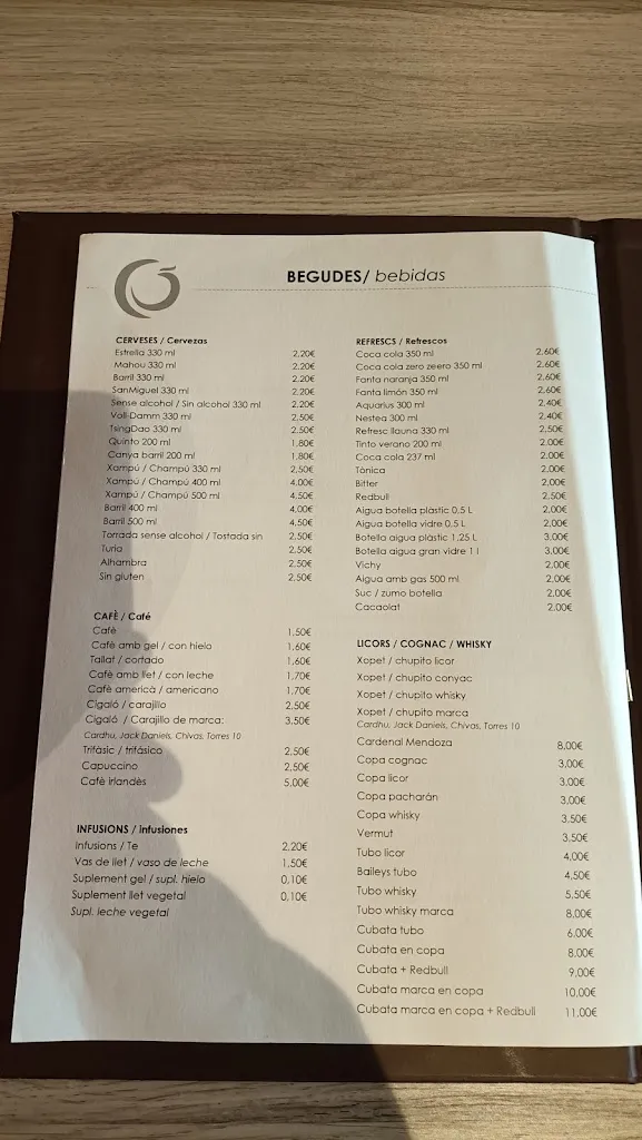 Menu_Restaurant Fenix_Òdena_immagine_2