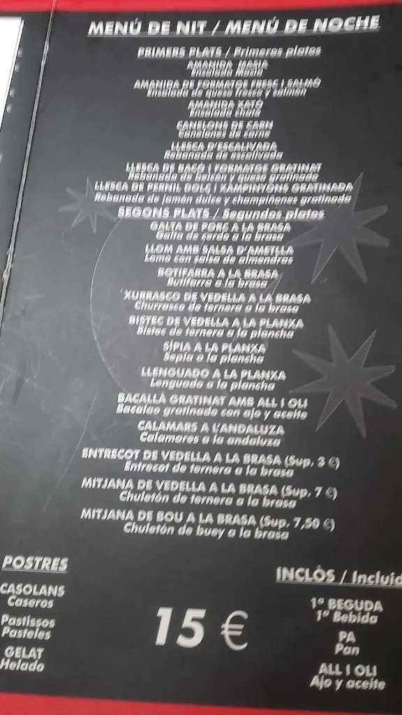 Menu_Restaurant L'Antiga Masia_Òdena_image_4