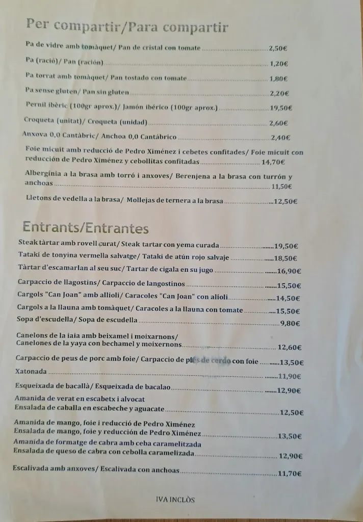 Menu_Can Joan, La curva mágica_Olesa de Bonesvalls_image_1