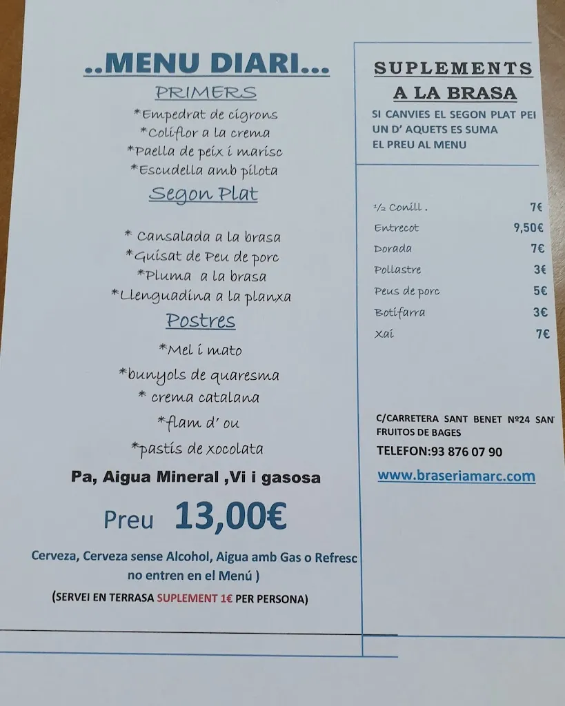 Menu_Brasería Restaurante Marc_Navarcles_image_2