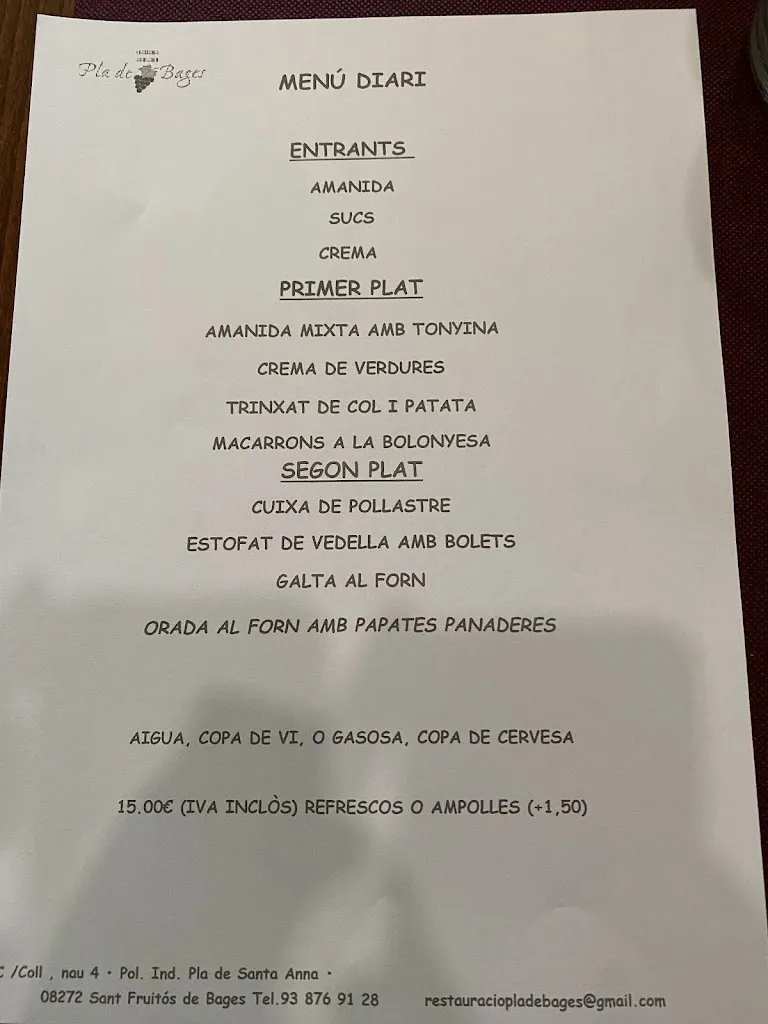 Menu_Braseria Pla de Bages_Navarcles_image_2