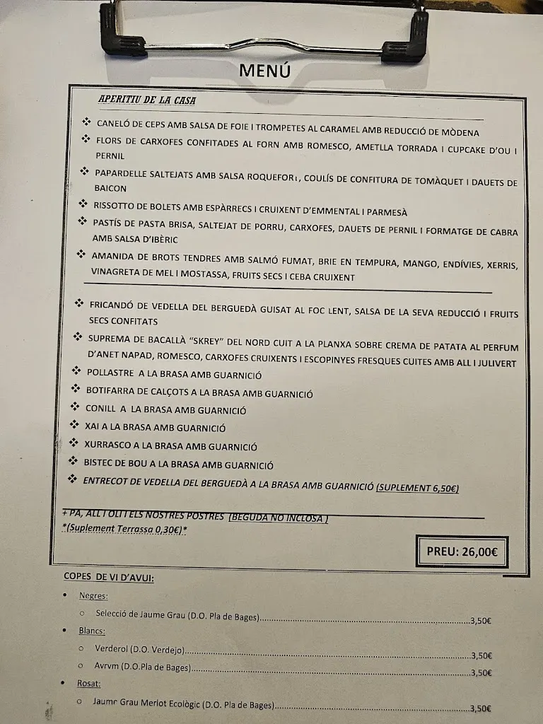 Menu_Restaurant Sol i Cel_Olvan_image_1