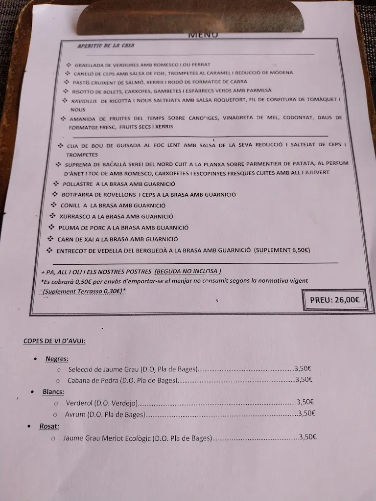 Menu_Restaurant Sol i Cel_Olvan_image_2