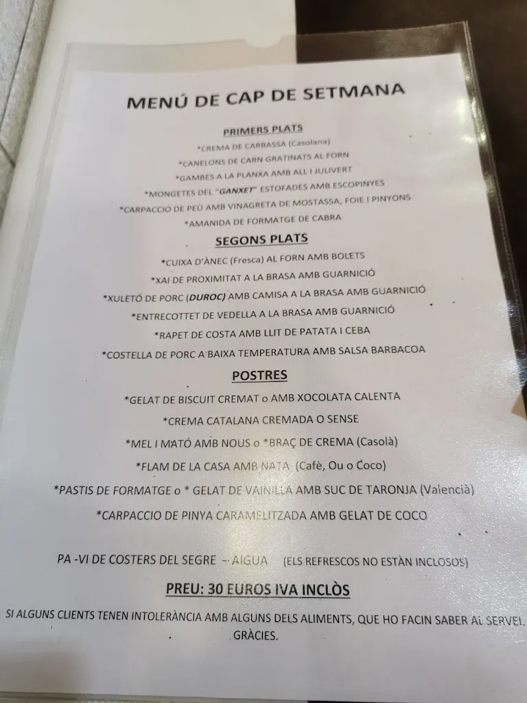 Menu_Restaurant Can Branques_Orís_image_1