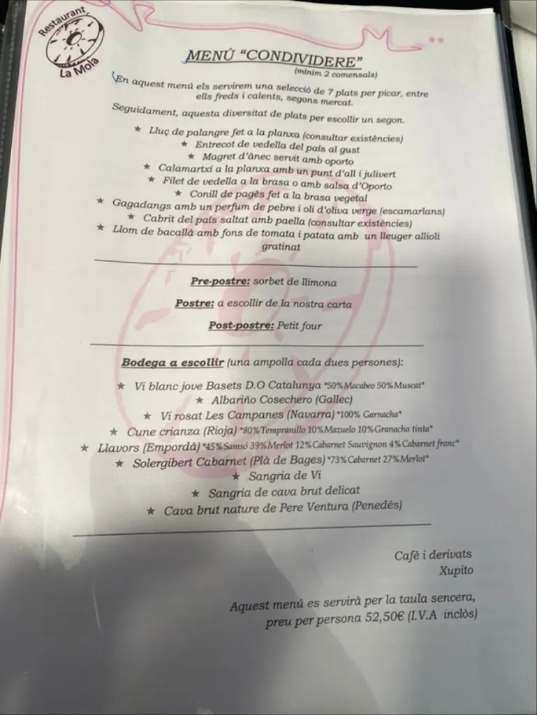 Menu_Restaurant La Mola_Olost_image_4