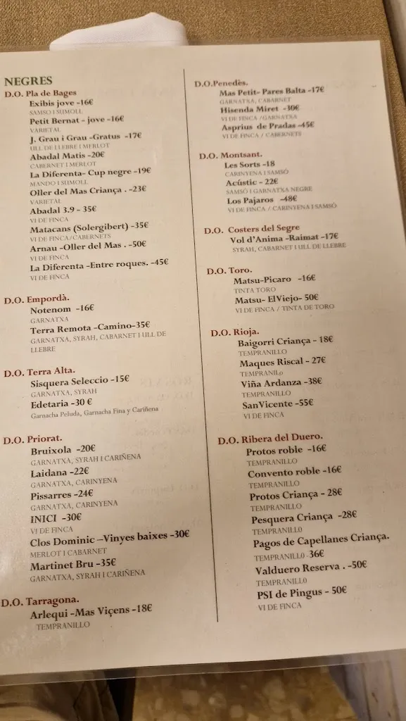 Menü_Restaurant Cal Quico_Olost_Bild_2