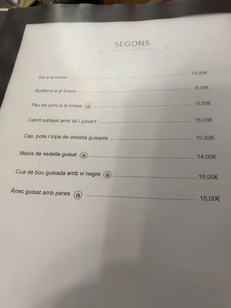 Menu_Ca La Cinta_Olost_image_4