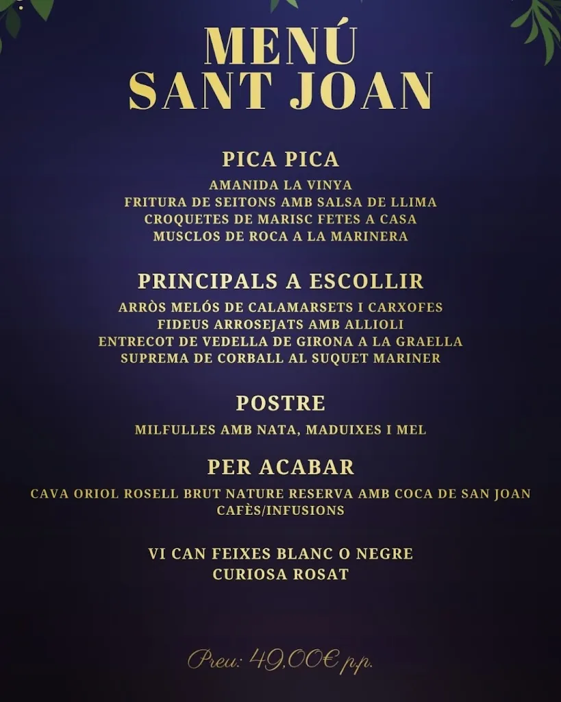 Menu_La Vinya del Mar_Olèrdola_image_3