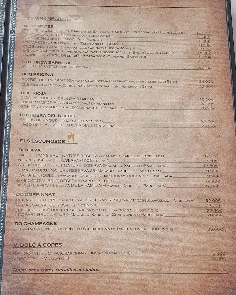 Menu_La Vinya del Mar_Olèrdola_image_4