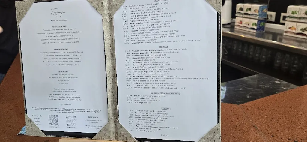 Menu_El Racó de la Cigonya_Olèrdola_image_2