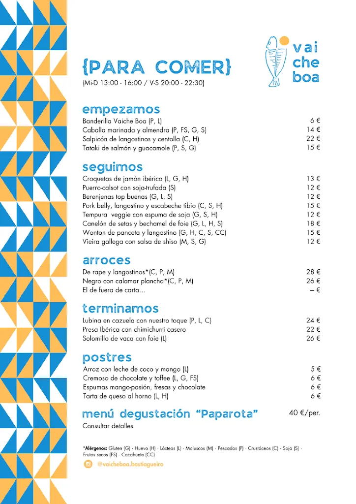 Menu_Vaiche Boa_Oleiros_image_2