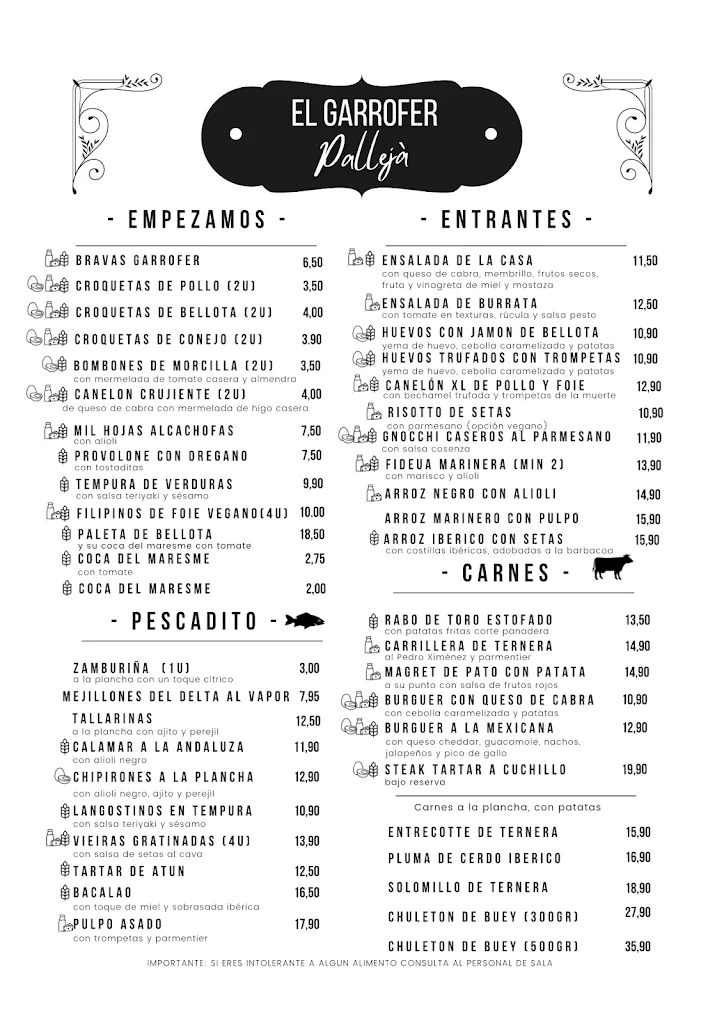 Menu_El Garrofer_Pallejà_image_3