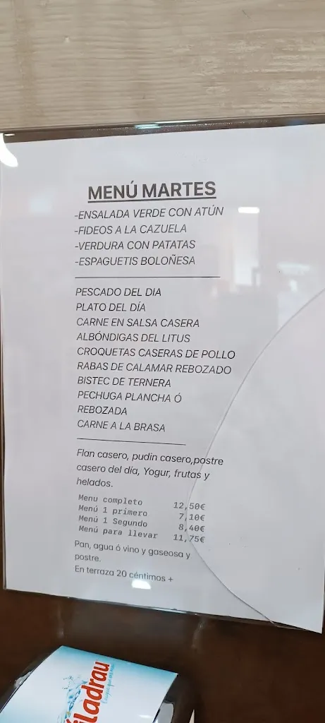 Menu_Bar Restaurant Can Litus_Parets del Vallès_image_4