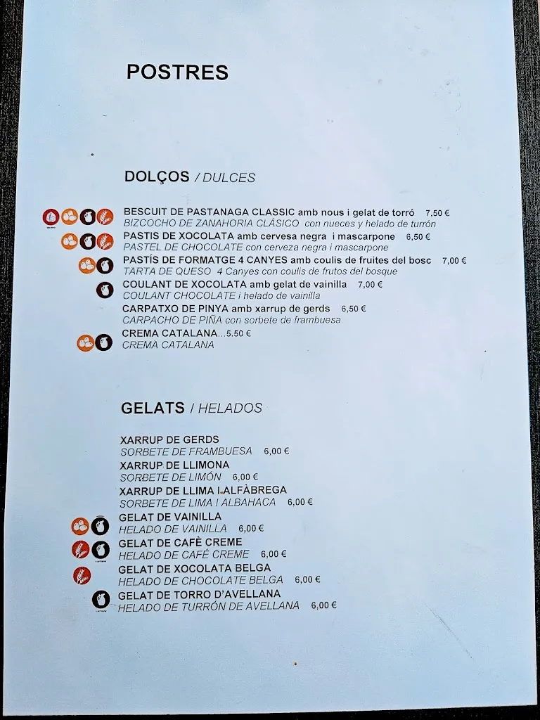 Menu_4 CANYES restaurant_Papiol El_image_2