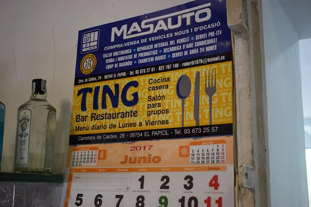 Menu_Bar Restaurant TING_Papiol El_image_1