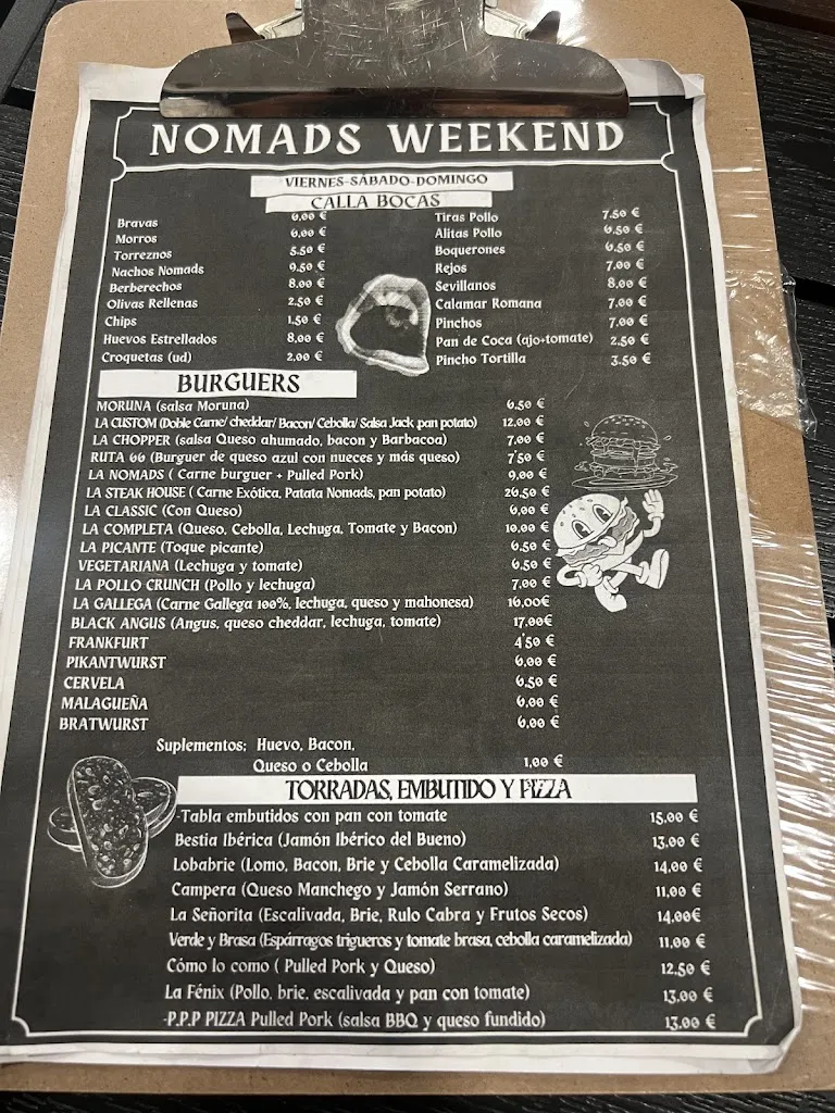 Menu_Nomads Steak House_Piera_image_1