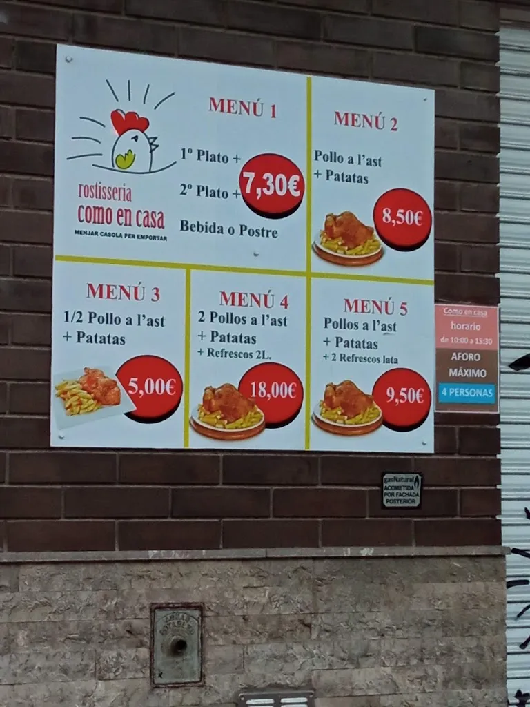 Menu_Rostisseria Como En Casa_Piera_immagine_1