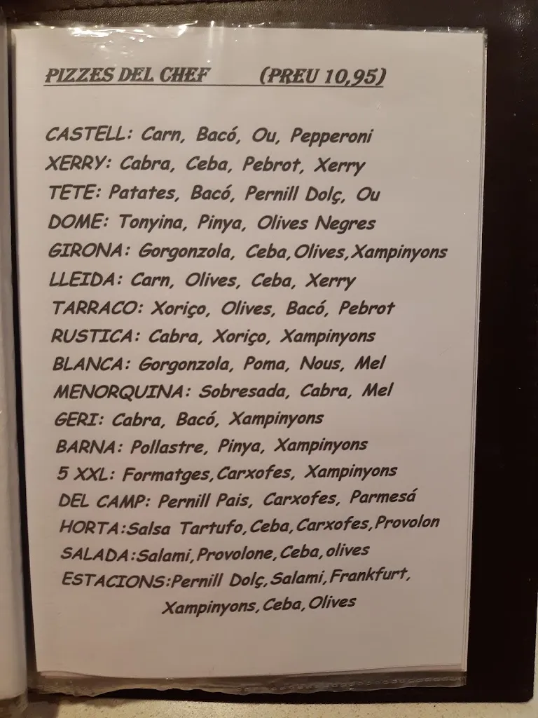 Menu_pizzeria la Bòbila_Piera_immagine_3