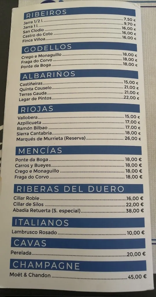 Menu_Restaurante O' Taberneiro_Rianxo_immagine_2