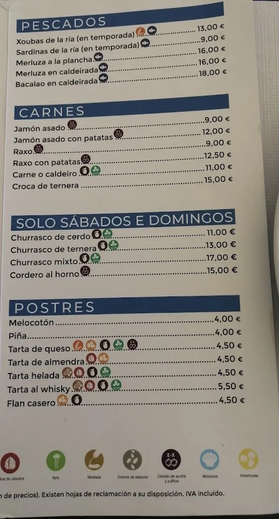 Menu_Restaurante O' Taberneiro_Rianxo_immagine_4