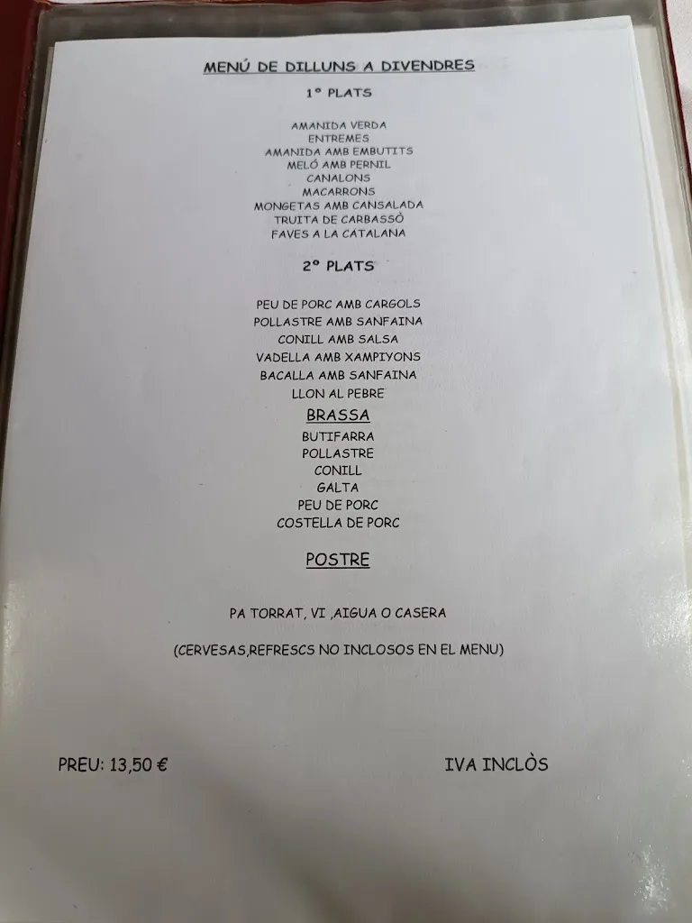 Menu_Masia Gibert_Palafolls_image_4