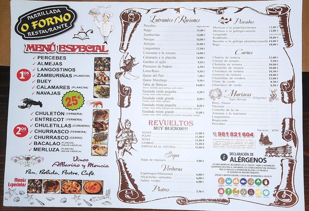 Menu_Restaurante Meson O Forno_Noia_image_4