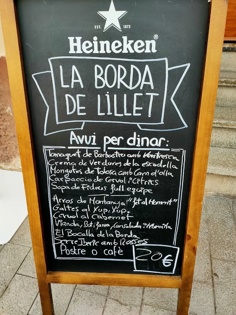Menu_La Borda de Lillet_Pobla de Lillet La_image_3