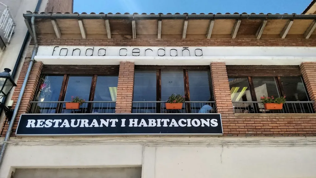 Fonda Cerdanya restaurant in Pobla de Lillet La