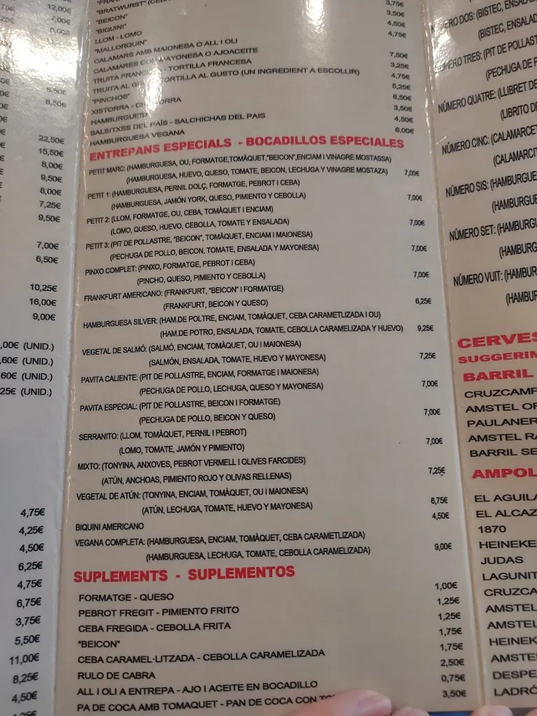 Menu_Bar Petit Marc_Montcada i Reixac_image_4