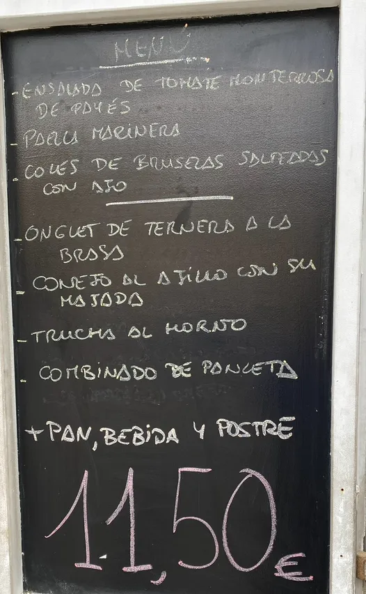 Menu_Restaurant Menjar és un plaer_Montcada i Reixac_immagine_3