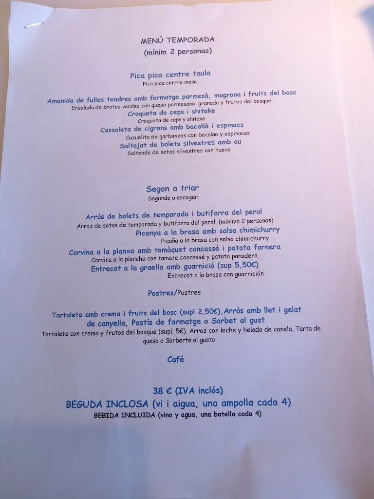 Menu_Masia Font del Tort_Montcada i Reixac_image_1