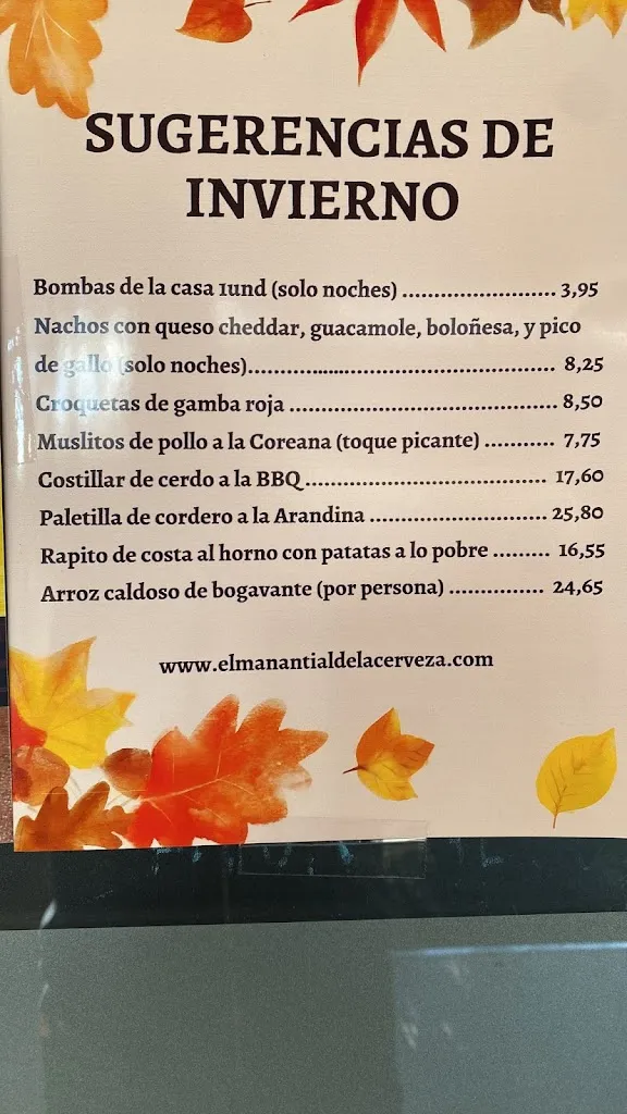 Menü_El Manantial de la Cervesa_Montcada i Reixac_Bild_4