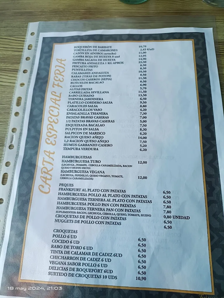 Menu_Triana's_Montcada i Reixac_image_2